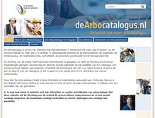 Tablet Screenshot of dearbocatalogus.nl